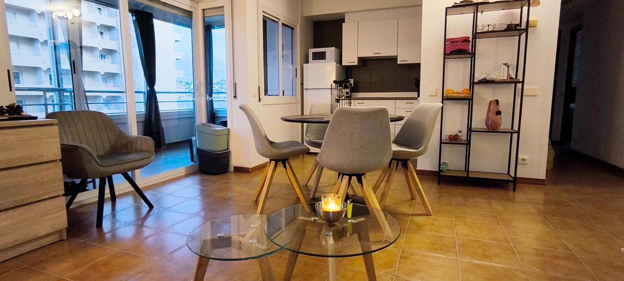 Spacieux Appartement Rose Front Mer Et Piscine ロザス エクステリア 写真